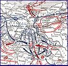 Семилетняя война. Карта кампаний 1758-1761 гг.
