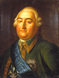 Портрет С. Ф. Апраксина (1702-1758) Неизвестный художник (ГИМ).