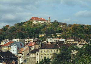 Современный вид на замок Шпильберг