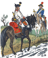 Валахский пограничный драгунский полк - 1763-1773 - Wallchisches Grenz-Dragoner-Regiment