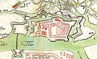 План осады и бомбардировки Кюстрина - 22.08.1758 - Siege of the Kuestrin