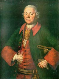Князь И.Т.Мещерский. 1756 г.